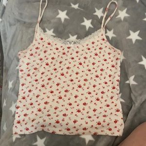 floral tank top